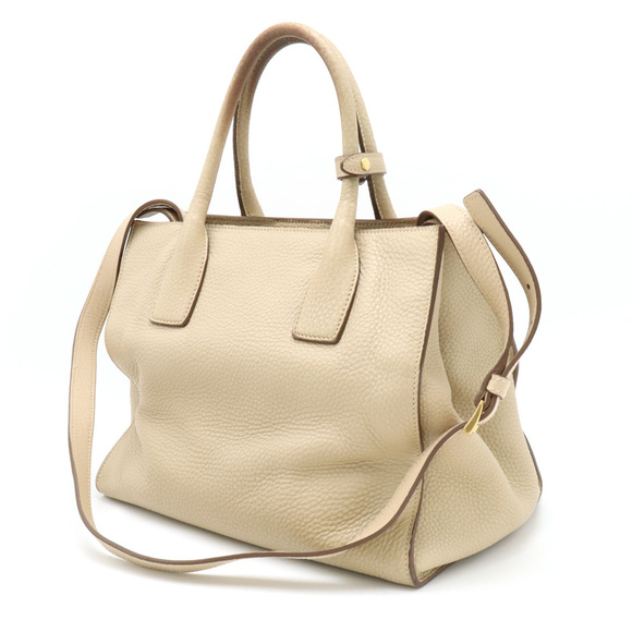 Prada 2-Way Vitello Diagonal Shoulder Bag Daino Leather - Picture 1 of 7